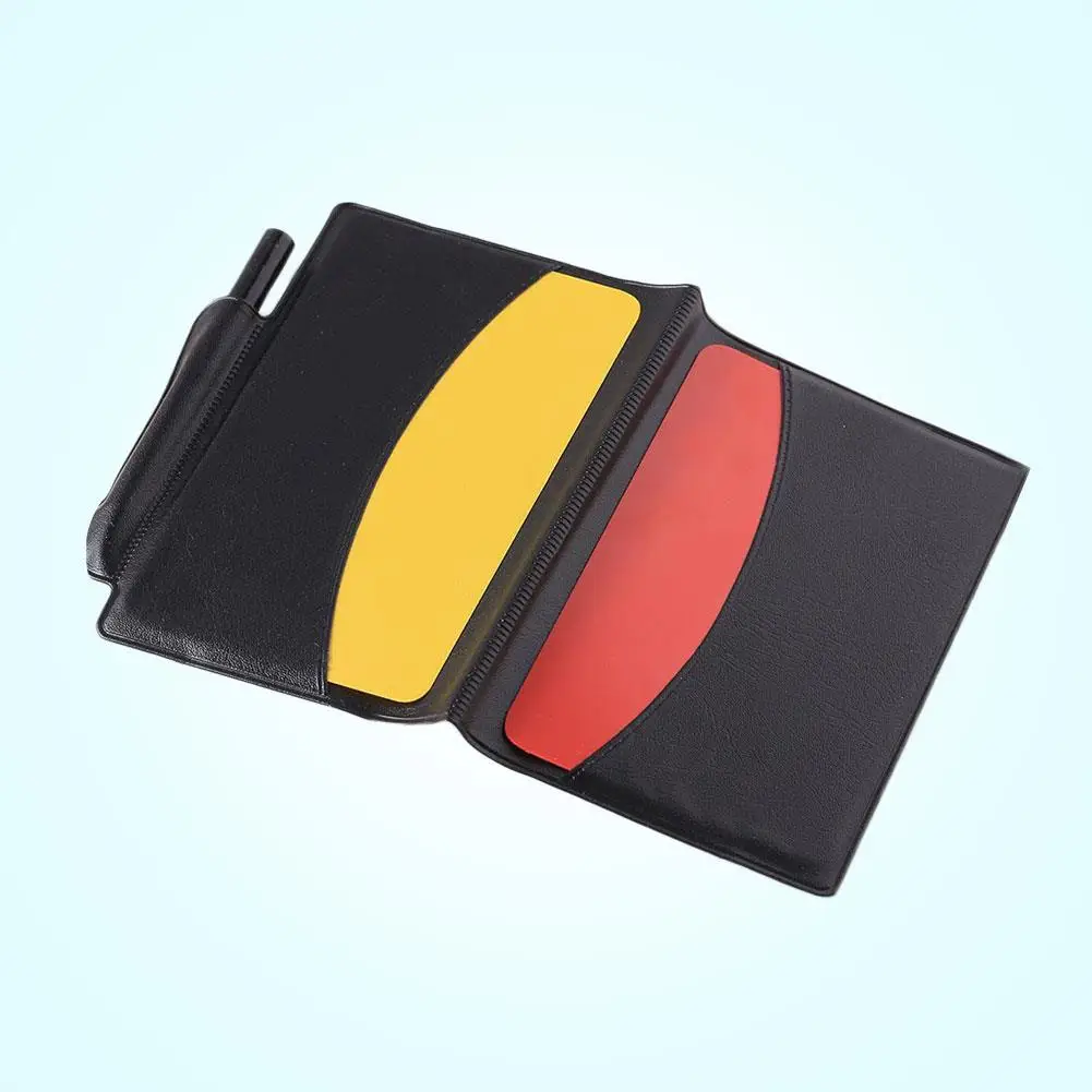 Wallet Pencil Red Referee Set Notebook Card Red/Yellow Cards Portable Equipment World Cup
Wallet Pencil Red Referee Set Notebook Card Red/Yellow Cards Portable Equipment World Cup