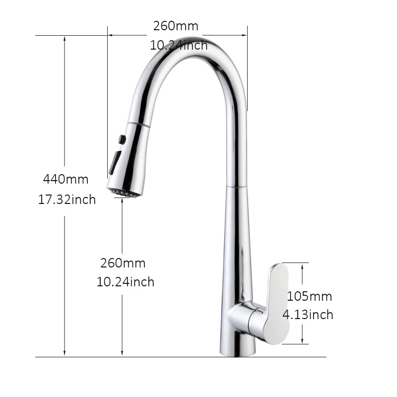 Vidric Chrome Nickel Pull Out Kitchen Faucet 3 Functions Sprayer 360 Rotation Single Handle Mixer Tap Kitchen Sink Tap Crane
Vidric Chrome Nickel Pull Out Kitchen Faucet 3 Functions Sprayer 360 Rotation Single Handle Mixer Tap Kitchen Sink Tap Crane