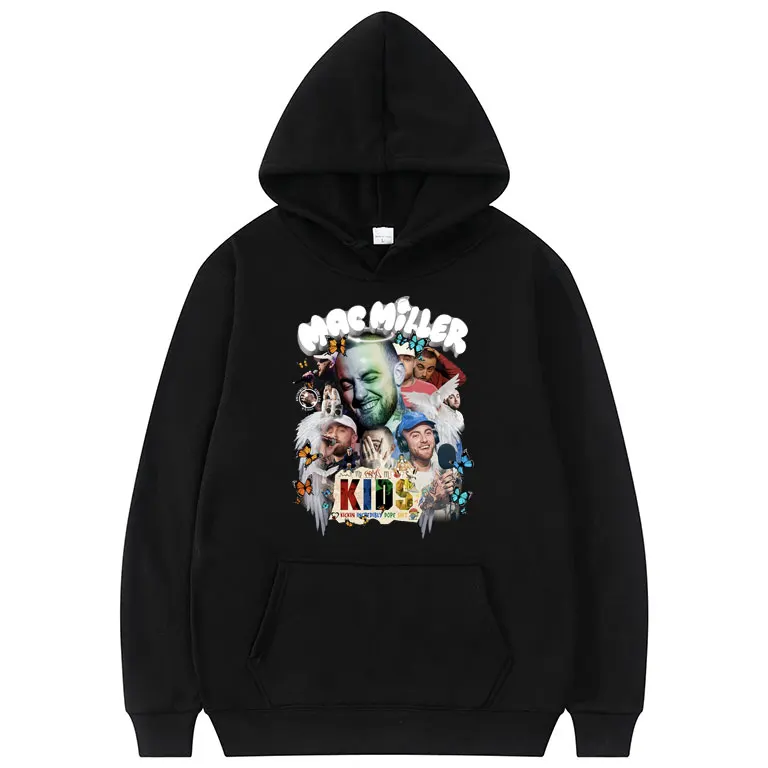 Mac Miller Kids Print Hoodie Robert Pattinson Hoodies Mens 90s Vintage Classic Sweatshirt Men Women Fashion Hooded Sweatshirts
Mac Miller Kids Print Hoodie Robert Pattinson Hoodies Mens 90s Vintage Classic Sweatshirt Men Women Fashion Hooded Sweatshirts
