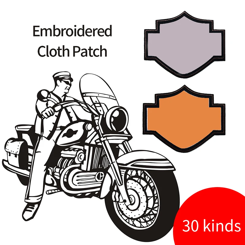 Rider Leather Jacket Hat Vest Decor Locomotive Skull Adhesive Iron Badge Biker Embroidery Cloth Stickers Motorcycle Logo Patches
Rider Leather Jacket Hat Vest Decor Locomotive Skull Adhesive Iron Badge Biker Embroidery Cloth Stickers Motorcycle Logo Patches