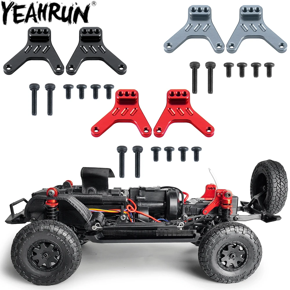 YEAHRUN RC Car Shock Towers Mount Metal Rear Shock Damper Stand for 1/18 Kyosho Jimny RC Crawler Car Upgrade Parts
YEAHRUN RC Car Shock Towers Mount Metal Rear Shock Damper Stand for 1/18 Kyosho Jimny RC Crawler Car Upgrade Parts