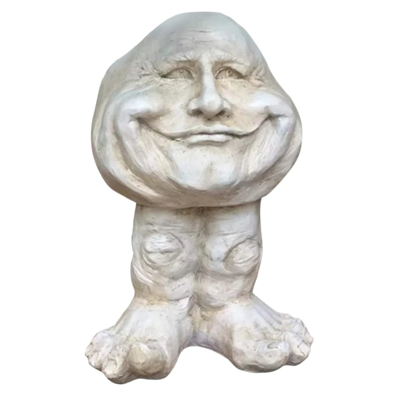 K3NA Funny Expression Flower Pot Gnomes Garden Statue Ornament Creative Sculpture
K3NA Funny Expression Flower Pot Gnomes Garden Statue Ornament Creative Sculpture