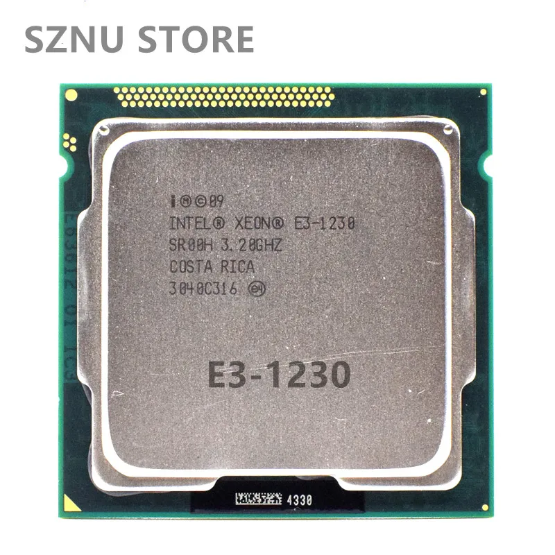Intel Xeon E3-1230 E3 1230 3.2 GHz Quad-Core Eight-Thread CPU Processor 8M 80W LGA 1155
Intel Xeon E3-1230 E3 1230 3.2 GHz Quad-Core Eight-Thread CPU Processor 8M 80W LGA 1155