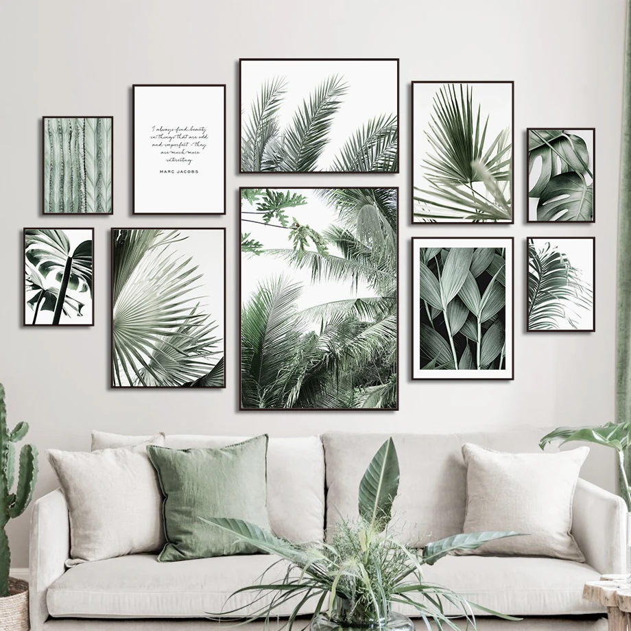 Green Tropical Plant Monstera Banana Leaf Wall Art Canvas PaintingPosters Nordic And Prints Wall Pictures For Living Room Decor
Green Tropical Plant Monstera Banana Leaf Wall Art Canvas PaintingPosters Nordic And Prints Wall Pictures For Living Room Decor