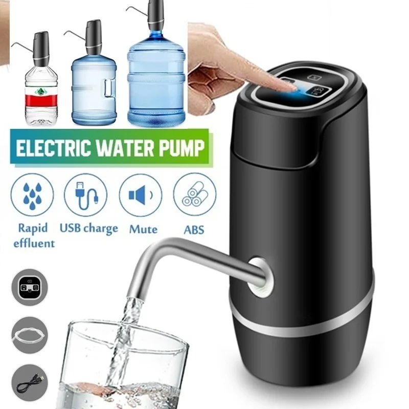 Portable Electric Automatic Water Pump USB Rechargeable Dispenser Bottle Pump For kitchen Home Office
Portable Electric Automatic Water Pump USB Rechargeable Dispenser Bottle Pump For kitchen Home Office