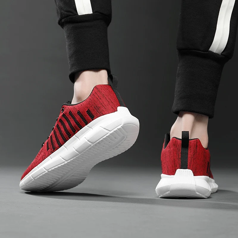 Men's Sneakers 2021 Fashion Casual Shoes Mesh Breathable Flying Woven Shock Absorption Lightweight Comfortable Running Shoes
Men's Sneakers 2021 Fashion Casual Shoes Mesh Breathable Flying Woven Shock Absorption Lightweight Comfortable Running Shoes