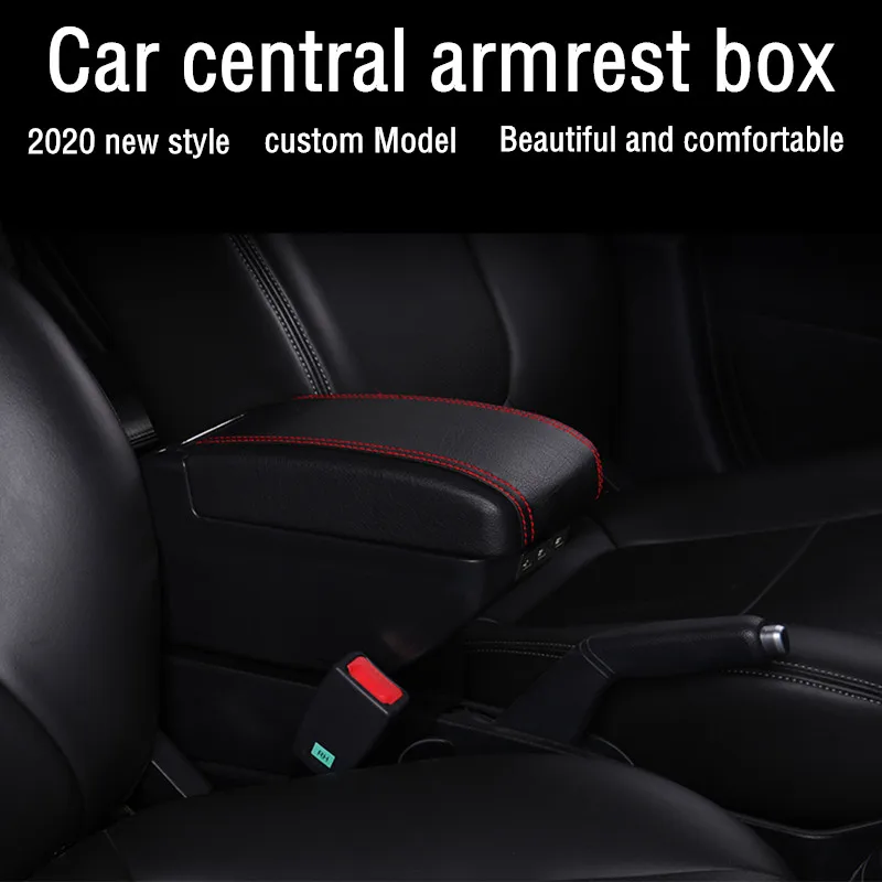 Для Suzuki Swift подлокотник коробка Универсальная автомобильная центральная консоль