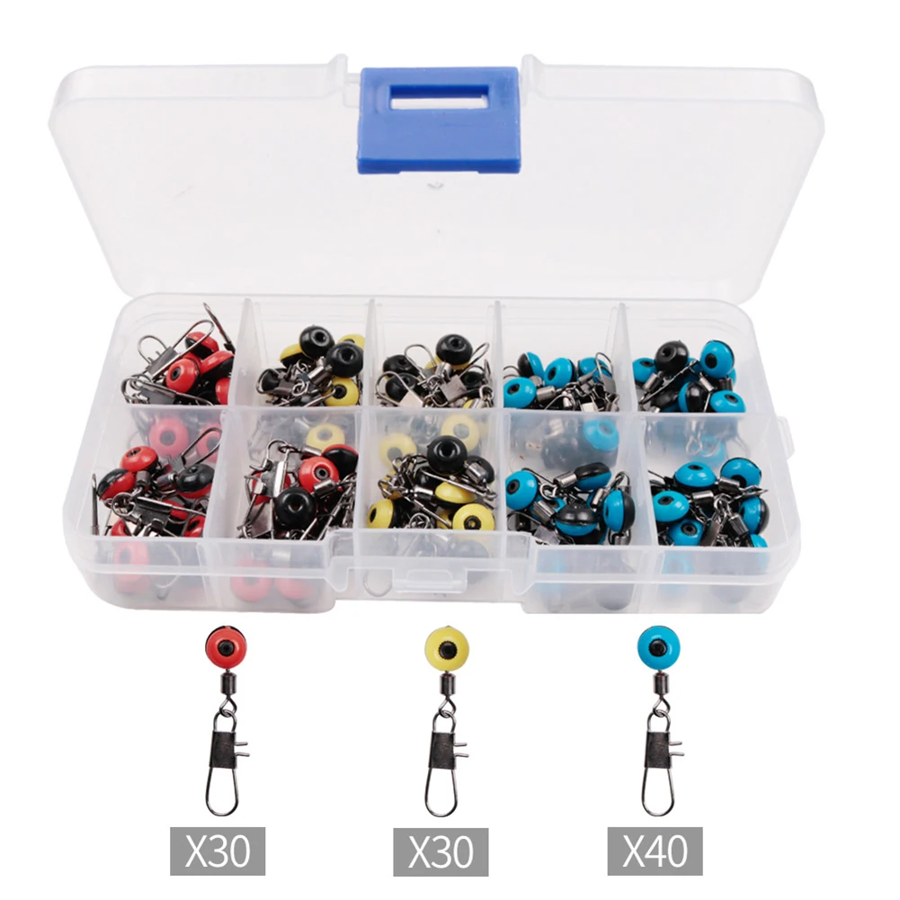 100pcs/box Fishing Sinker Slides Hook Fishhook Shank Swivels Snaps Connector Sea Bean Used In Fast Water Deep Water Pesca Tackle
100pcs/box Fishing Sinker Slides Hook Fishhook Shank Swivels Snaps Connector Sea Bean Used In Fast Water Deep Water Pesca Tackle