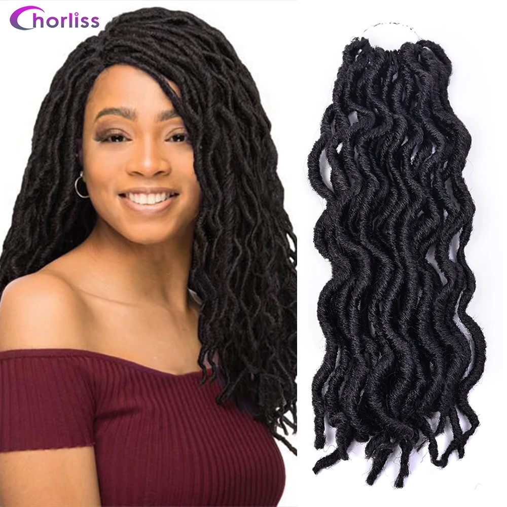 Ombre Curly Crochet Hair Synthetic Hair Extensions Gypsy Faux Locs Pre-Stretched For Women Soft Dreads Dreadlocks Hair
Ombre Curly Crochet Hair Synthetic Hair Extensions Gypsy Faux Locs Pre-Stretched For Women Soft Dreads Dreadlocks Hair
