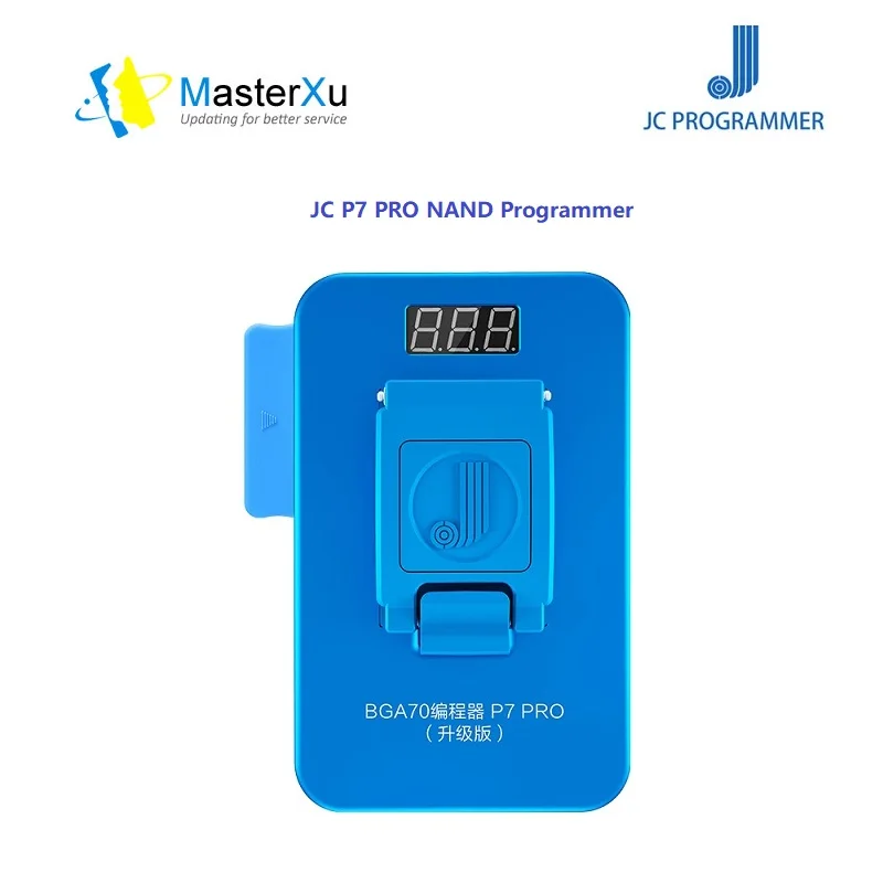Программатор JCID JC PCIE P7 PRO NAND, инструмент для последовательного чтения и записи жестких дисков, для iPhone SE, 6S, 6SP, 7, 7 Plus, iPad A10, A9, PCIE, Nand
Программатор JCID JC PCIE P7 PRO NAND, инструмент для последовательного чтения и записи жестких дисков, для iPhone SE, 6S, 6SP, 7, 7 Plus, iPad A10, A9, PCIE, Nand