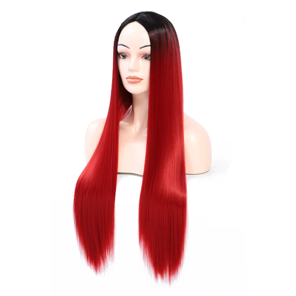 Gradient Red wine Colors Long Straight Hair Heat Resistant Natural Synthetic Wig Daily Party Cosplay Wigs
Gradient Red wine Colors Long Straight Hair Heat Resistant Natural Synthetic Wig Daily Party Cosplay Wigs