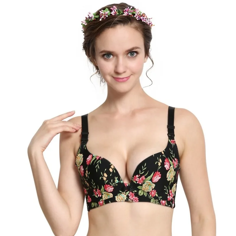 Pink Flower Nursing Bra Anti-Exposure with Massage Point Pregnancy Clothes Wide Shoulder Strap Maternity Underwear Wireless
Pink Flower Nursing Bra Anti-Exposure with Massage Point Pregnancy Clothes Wide Shoulder Strap Maternity Underwear Wireless