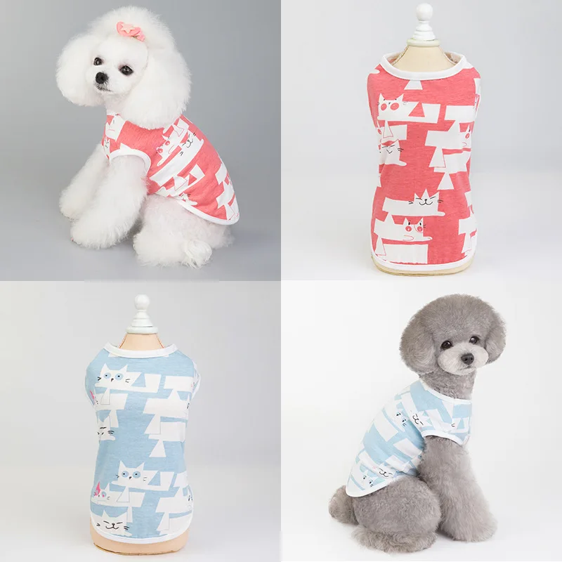 Summer Pet Clothes Puppy Small Dog Clothing Cartoon Dog Vest Yorkie Chihuahua maltese Shih Tzu Poodle Pomeranian Pet Outfits
Summer Pet Clothes Puppy Small Dog Clothing Cartoon Dog Vest Yorkie Chihuahua maltese Shih Tzu Poodle Pomeranian Pet Outfits