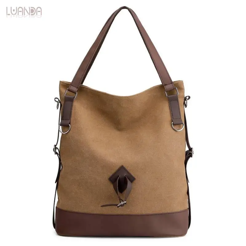 Casual Tote Bags For Women Canvas Handbags Classic Simple Female Large Capacity Shoulder Bag Designer Fashion Ladies Handbag 
Casual Tote Bags For Women Canvas Handbags Classic Simple Female Large Capacity Shoulder Bag Designer Fashion Ladies Handbag