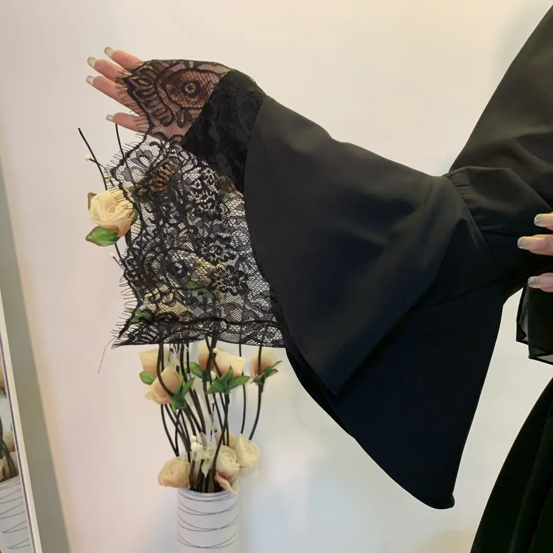 Black Abaya Dubai Kimono Cardigan Mujer Ramadan Turkey Hijab Muslim Dress Abayas for Women Saudi Islamic Clothing Kaftans Caftan
Black Abaya Dubai Kimono Cardigan Mujer Ramadan Turkey Hijab Muslim Dress Abayas for Women Saudi Islamic Clothing Kaftans Caftan