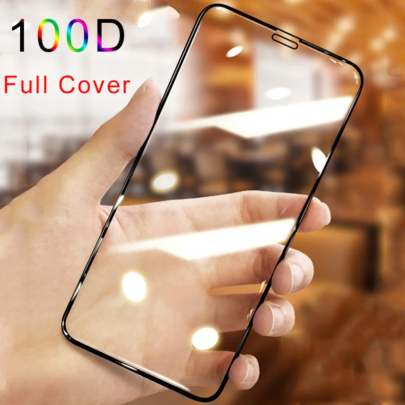 Защитное стекло на iPhone 7 8 6 6S Plus 5 5S SE закаленное для X XR XS 100D Защита экрана 11 Pro Max |