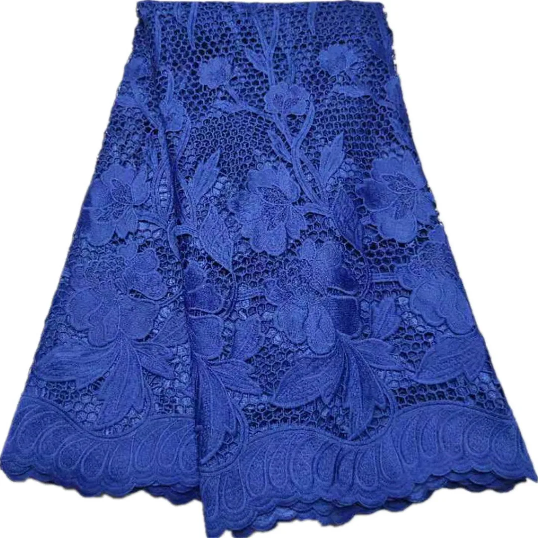 Royal Blue African Guipure Lace Fabrics 2021 High Quality Nigerian Swiss Voile In Switzerland Net Tulle Lace 5 Yards For Wedding
Royal Blue African Guipure Lace Fabrics 2021 High Quality Nigerian Swiss Voile In Switzerland Net Tulle Lace 5 Yards For Wedding