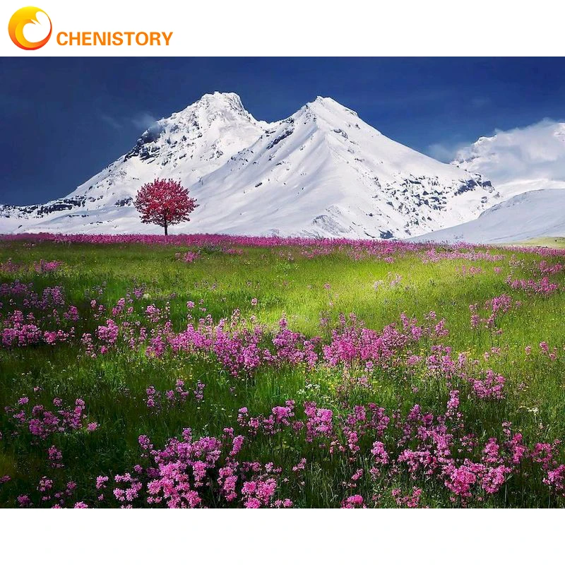 CHENISTORY Snow Mountain DIY Oil Painting By Numbers HandPainted Painting Scenery Acrylic Paint Drawing On Canvas Home Decor Art
CHENISTORY Snow Mountain DIY Oil Painting By Numbers HandPainted Painting Scenery Acrylic Paint Drawing On Canvas Home Decor Art