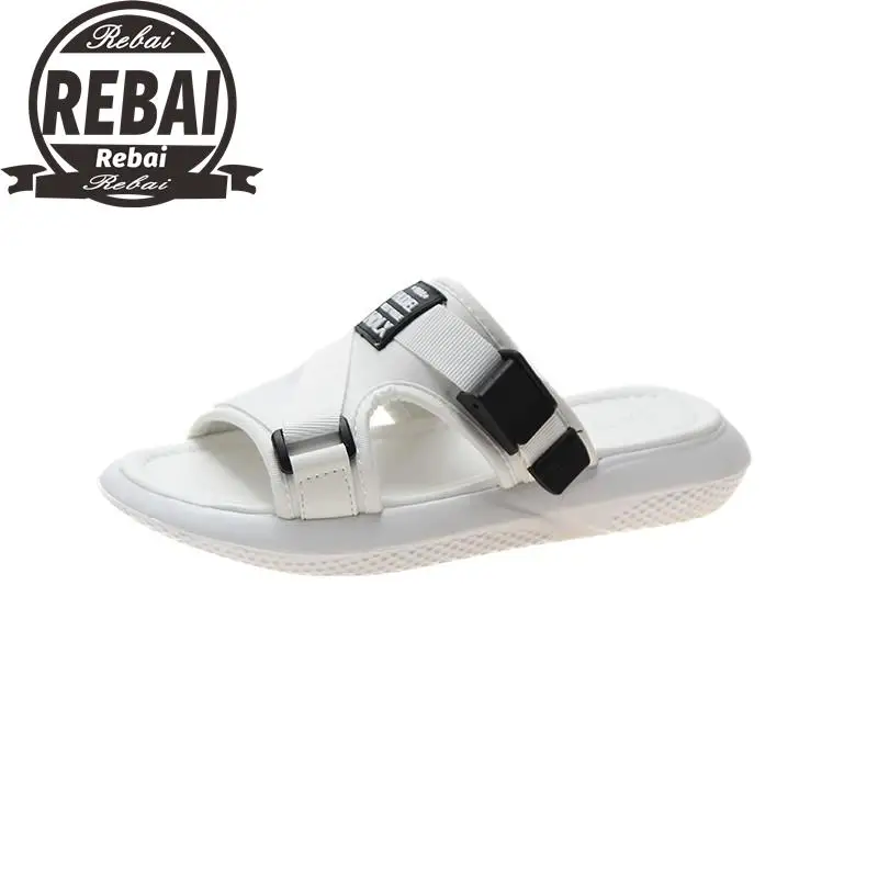 Slippers Women's New Style Outer Wear Fashion Flat Slippers All-match Personality Shoes Comfortable Trend Hot Home Shoes 35-43
Slippers Women's New Style Outer Wear Fashion Flat Slippers All-match Personality Shoes Comfortable Trend Hot Home Shoes 35-43
