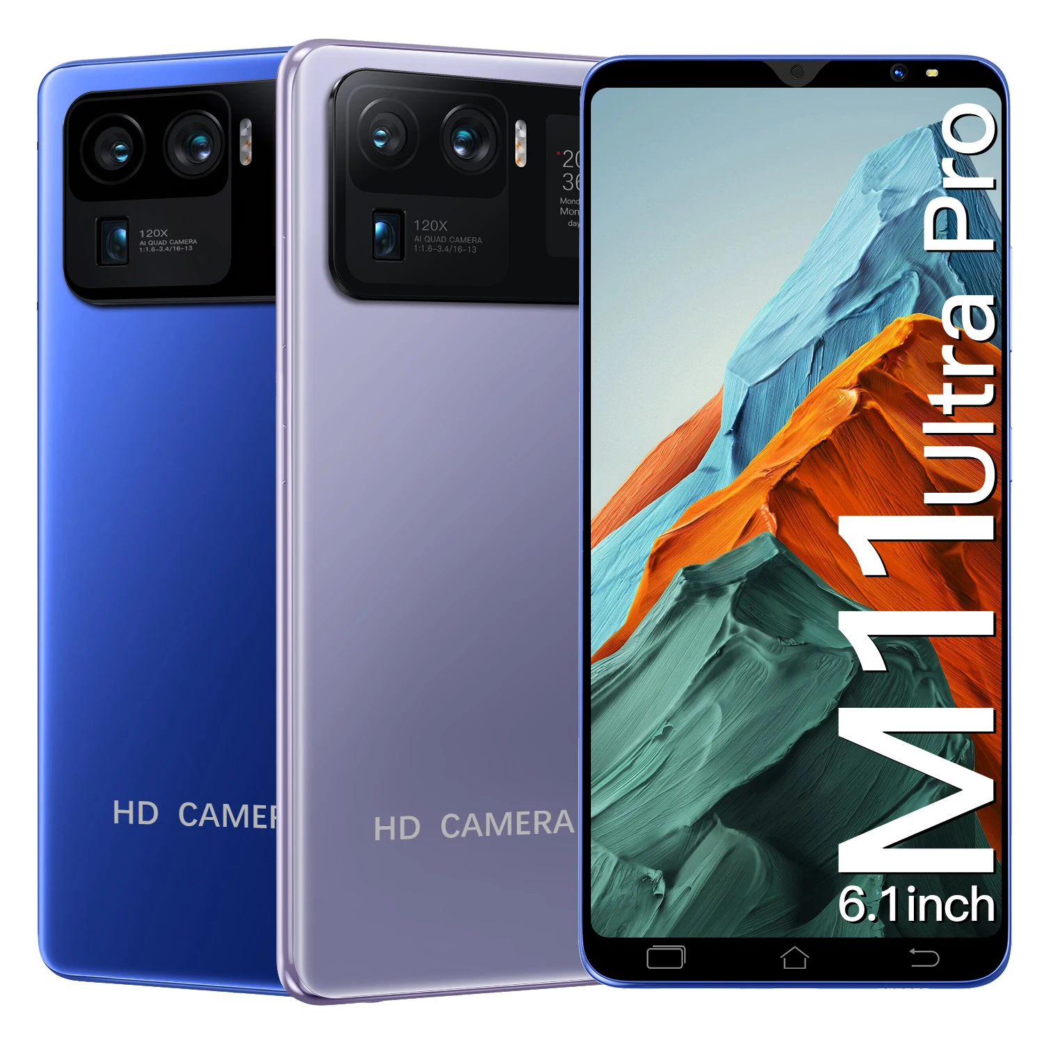 Cheap Phone M11 Ultra Pro 6.1Inch Smartphone 6+128GB 4800mAh Battery 10Core Face Unlock Hot 2021 4G 5G Hot Selling Mobile Phone
Cheap Phone M11 Ultra Pro 6.1Inch Smartphone 6+128GB 4800mAh Battery 10Core Face Unlock Hot 2021 4G 5G Hot Selling Mobile Phone