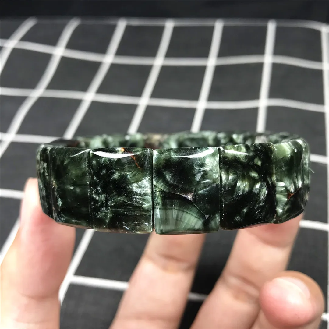 Natural Green Seraphinite Bracelet Jewelry For Woman Lady Man Healing Crystal Lucky Gemstone 16x12mm Beads Bangle Stretch AAAAA
Natural Green Seraphinite Bracelet Jewelry For Woman Lady Man Healing Crystal Lucky Gemstone 16x12mm Beads Bangle Stretch AAAAA