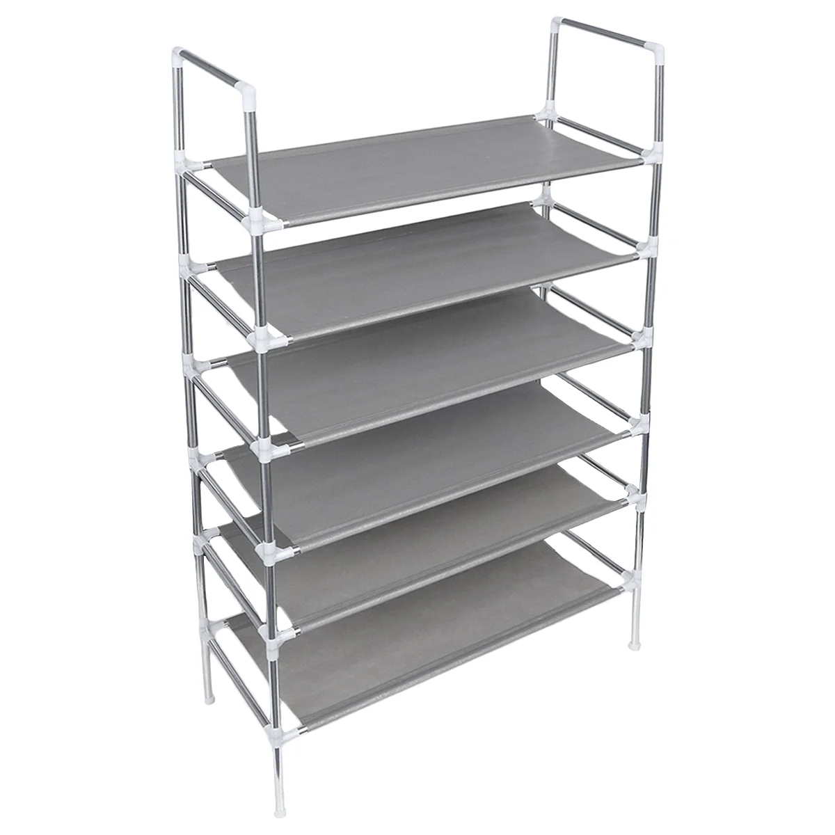 Household Shoe Cabinet Iron Shoe Rack Metal Multilayer Shoe Shelf Home Organizer Rack ( Six-tier Shoe Shelf with a Handle)
Household Shoe Cabinet Iron Shoe Rack Metal Multilayer Shoe Shelf Home Organizer Rack ( Six-tier Shoe Shelf with a Handle)