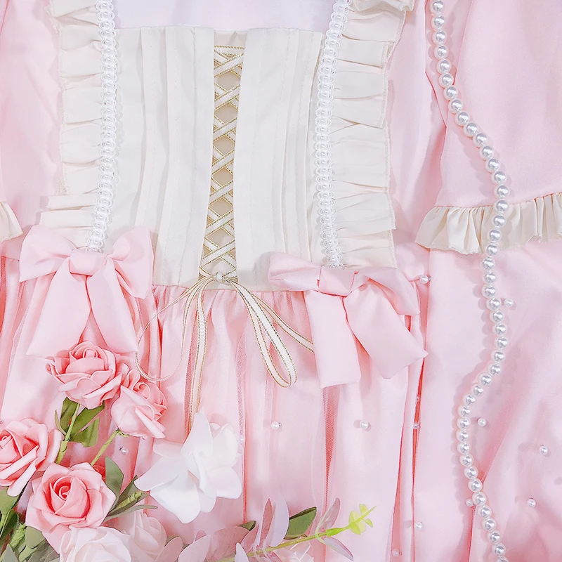 Japanese Lolita Kawaii Tulle Dress Teen Girls Pink Cute Causal Cosplay Party Long Sleeve Gothic Bandage Princess Mesh Dress Blue
Japanese Lolita Kawaii Tulle Dress Teen Girls Pink Cute Causal Cosplay Party Long Sleeve Gothic Bandage Princess Mesh Dress Blue