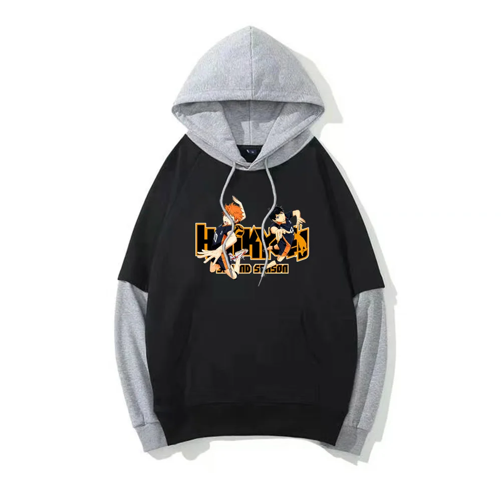 Осенняя свободная толстовка унисекс, пуловер Haikyuu, топ с мультяшным принтом
Осенняя свободная толстовка унисекс, пуловер Haikyuu, топ с мультяшным принтом