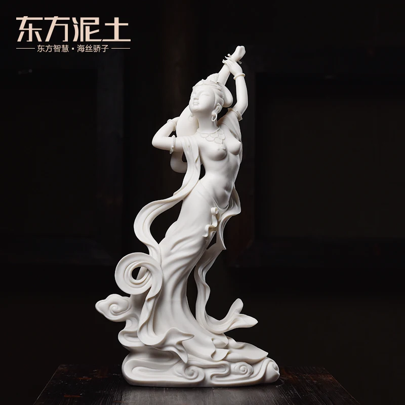 Dunhuang flying персонажей предметы мебели белый фарфор dehua декоративно-прикладного искусства/благоприятный pipa мастер скульптура
Dunhuang flying персонажей предметы мебели белый фарфор dehua декоративно-прикладного искусства/благоприятный pipa мастер скульптура