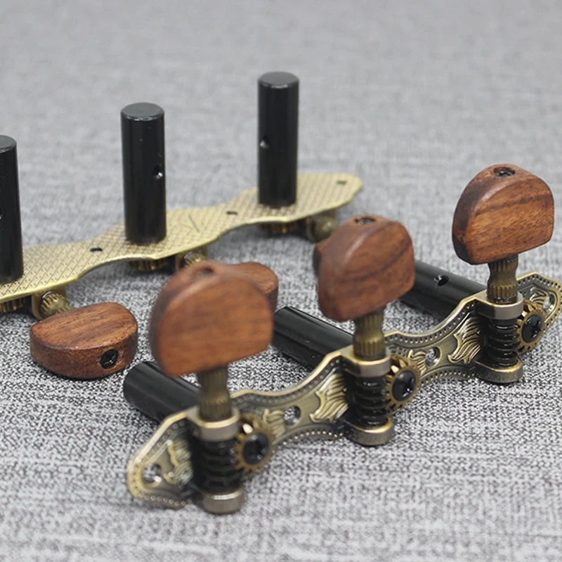 2Pcs (L&R) Acoustic Classical Guitar Machine Heads Tuning Keys Pegs String Tuners
2Pcs (L&R) Acoustic Classical Guitar Machine Heads Tuning Keys Pegs String Tuners