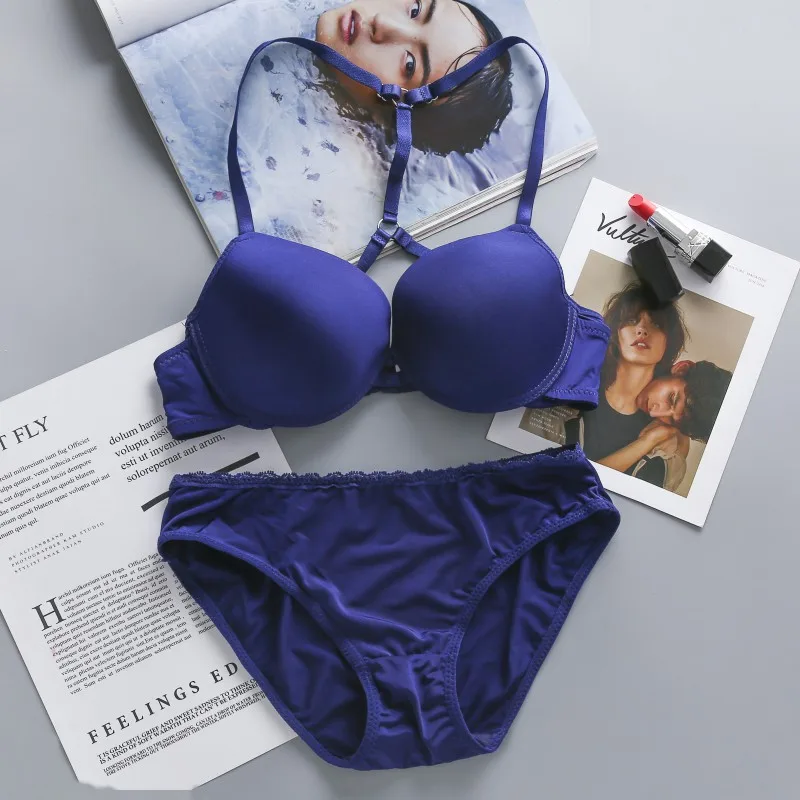 Ventilate Fashion Push Up Bra For Women UnderWire 3/4 Cups Solid Color CrossBack Comfortable Underwear Bra set
Ventilate Fashion Push Up Bra For Women UnderWire 3/4 Cups Solid Color CrossBack Comfortable Underwear Bra set