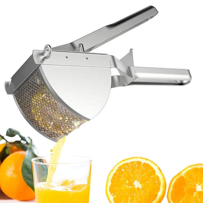 New Stainless Steel Hand manual Potato Masher Ricer Fruit Vegetable For Puree Fruit Juicer Maker Press Kitchen Accessories Tools
New Stainless Steel Hand manual Potato Masher Ricer Fruit Vegetable For Puree Fruit Juicer Maker Press Kitchen Accessories Tools