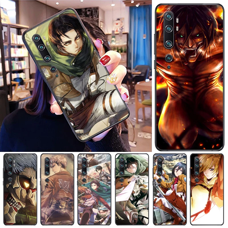 Attack On Titan Armin Arlert Levi Eren Jager Mikasa Ackerman Phone Case For Xiaomi CC9e CC9 Pro Back Cover Coque Cases Funda
Attack On Titan Armin Arlert Levi Eren Jager Mikasa Ackerman Phone Case For Xiaomi CC9e CC9 Pro Back Cover Coque Cases Funda