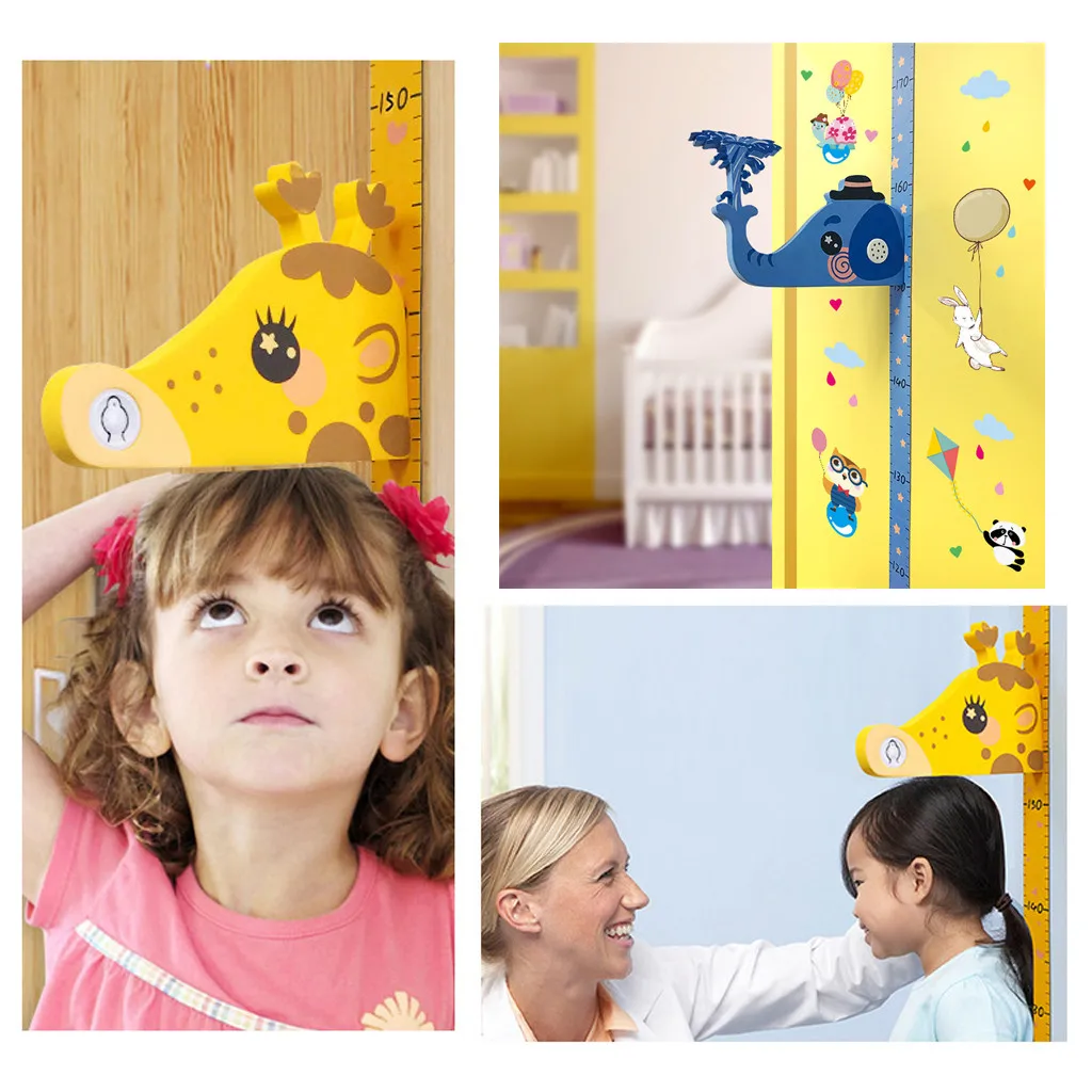 Wall Stickers Removable Children 3D Height Chart Measure Wall Sticker Decal for Kids Baby Room decorations hogar
Wall Stickers Removable Children 3D Height Chart Measure Wall Sticker Decal for Kids Baby Room decorations hogar