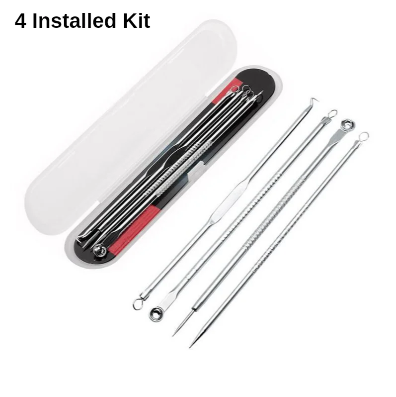 1 3 4 9pcs Stainless Steel Acne Needles Blackhead Needles Cell Clamps Acne Acne Beauty Special Tweezers Facial Pore Cleaner Set
1 3 4 9pcs Stainless Steel Acne Needles Blackhead Needles Cell Clamps Acne Acne Beauty Special Tweezers Facial Pore Cleaner Set