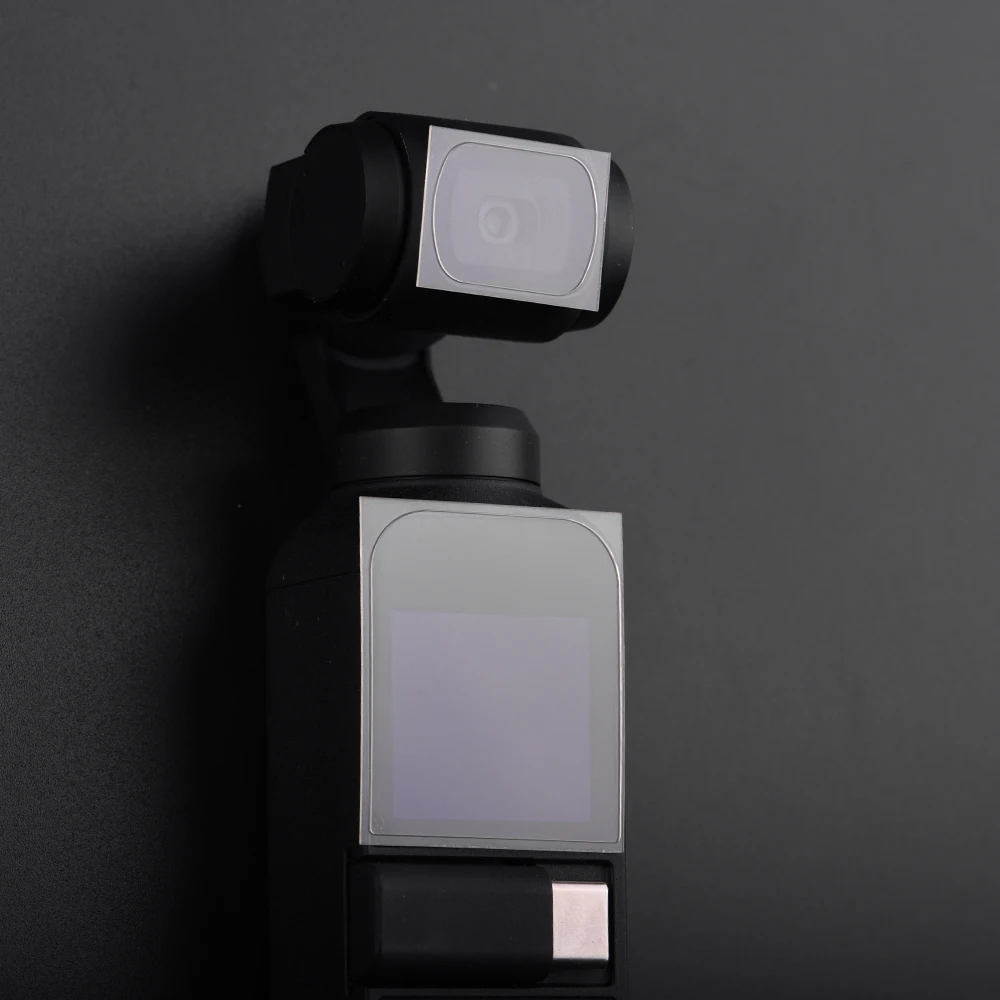 Набор защитных пленок для объектива камеры и экрана из стекловолокна DJI OSMO Pocket