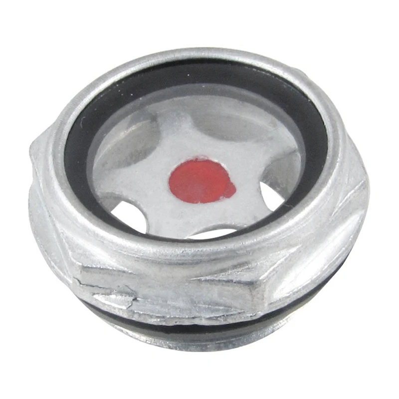 Металлическое смотровое стекло для уровня масла с наружной резьбой 26 мм
Металлическое смотровое стекло для уровня масла с наружной резьбой 26 мм