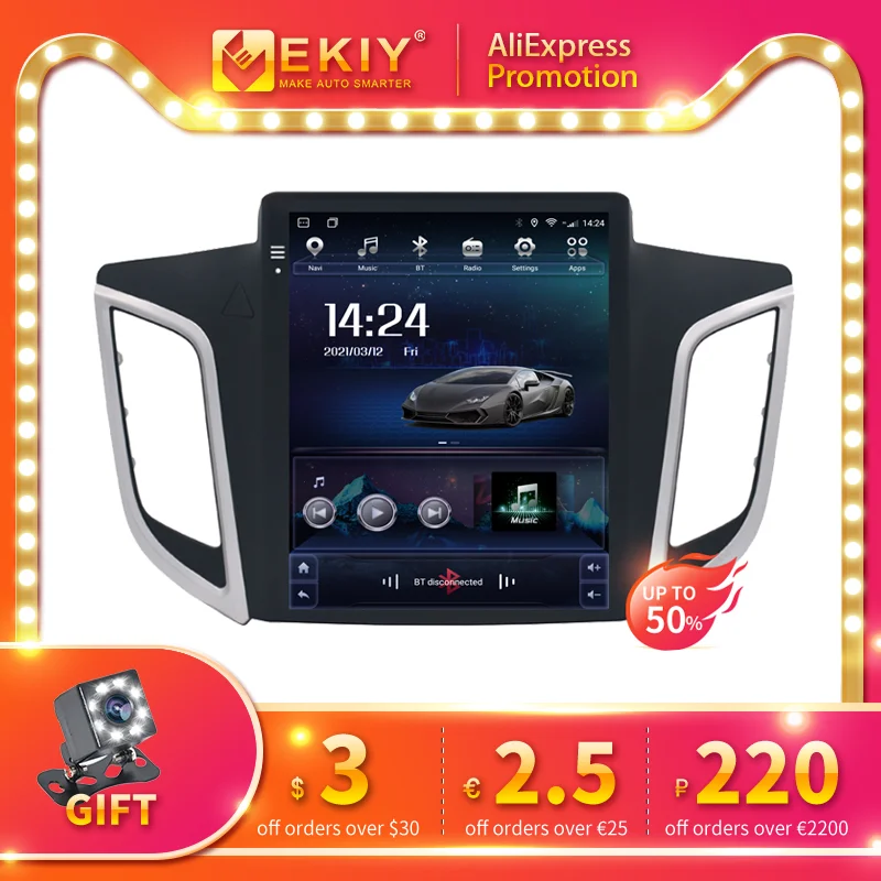 Автомагнитола для Hyundai Creta IX25, радио для Hyundai Creta IX25, 2016, 2017, 2018, 2019, система GPS навигации в стиле Tesla на Android 10,0, экран 9,7 дюйма, 2din
Автомагнитола для Hyundai Creta IX25, радио для Hyundai Creta IX25, 2016, 2017, 2018, 2019, система GPS навигации в стиле Tesla на Android 10,0, экран 9,7 дюйма, 2din