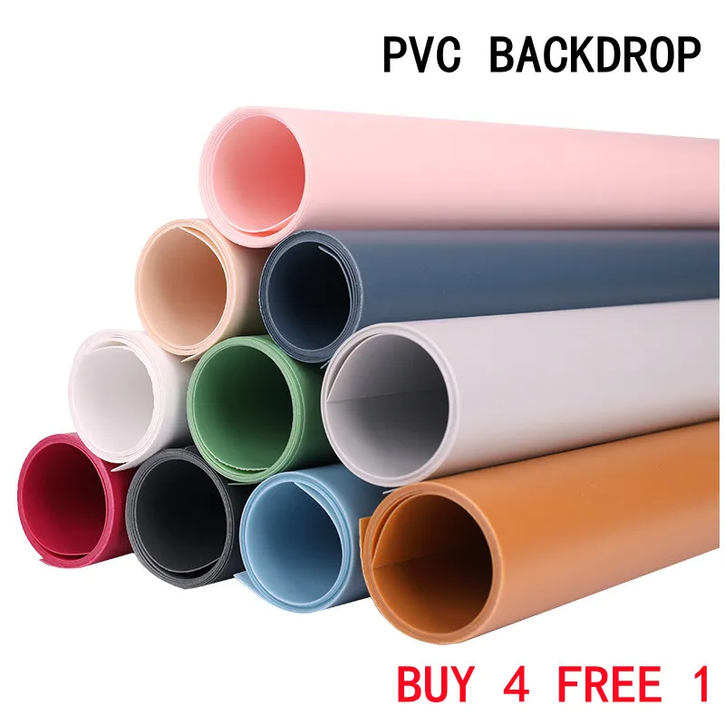 PVC Photography Backgrounds Cloth Material Solid Waterproof Matte Effect Backdrop Anti-wrinkle Plate for Photo Studio Equipment
PVC Photography Backgrounds Cloth Material Solid Waterproof Matte Effect Backdrop Anti-wrinkle Plate for Photo Studio Equipment