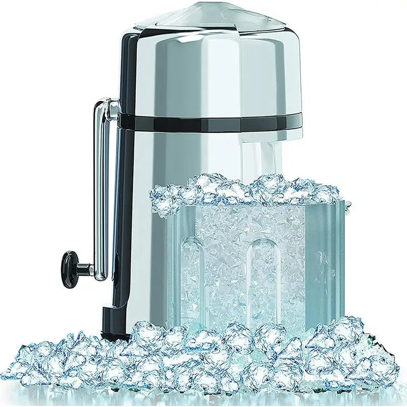 Manual Ice Crusher Hand Crank Ice Grinder with Non-slip Base Portable Ice Chopper kitchen electrical appliances