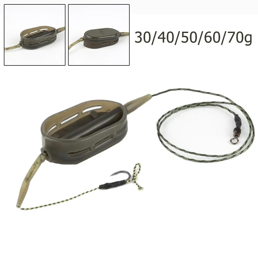 1PC Carp Fishing Method Feeder Rig Hair Bait Cage Group Lead Core Line Method Flat Cage Group High-carbon Steel Fishing Tool
1PC Carp Fishing Method Feeder Rig Hair Bait Cage Group Lead Core Line Method Flat Cage Group High-carbon Steel Fishing Tool