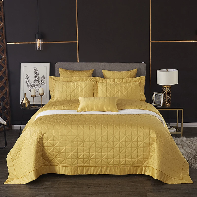 3Pcs Quilt Cotton Bed spread bedspread Queen size Bed cover set Mattress topper Blanket Pillowcase couvre lit colcha de cama
3Pcs Quilt Cotton Bed spread bedspread Queen size Bed cover set Mattress topper Blanket Pillowcase couvre lit colcha de cama