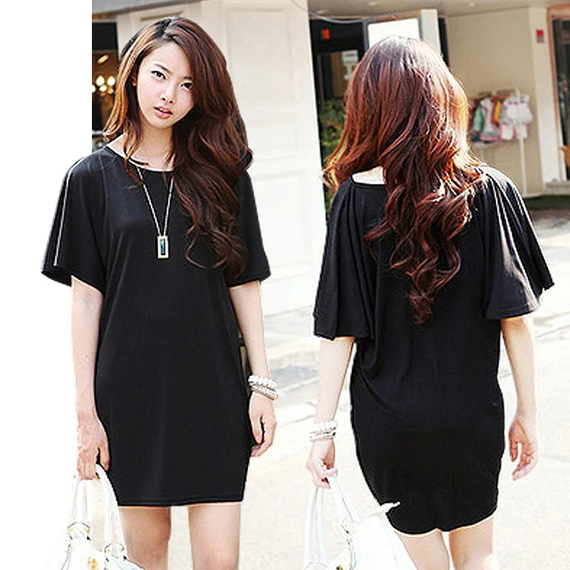 In the summer of 2021 the new han edition big yards in the women's fat m long loose thin batwing coat short sleeve T-shirt dress
In the summer of 2021 the new han edition big yards in the women's fat m long loose thin batwing coat short sleeve T-shirt dress