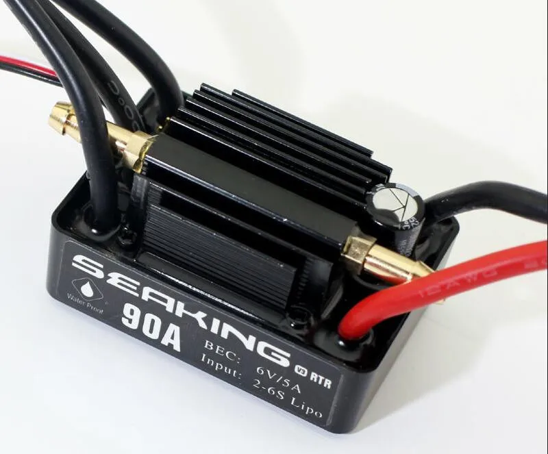 RC Model SEAKING 90A V3 RTR RC Hobby Ship Brushless Motor ESC for RC R/c Racing Boat
RC Model SEAKING 90A V3 RTR RC Hobby Ship Brushless Motor ESC for RC R/c Racing Boat