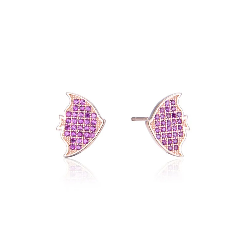 Stud Earrings fish Pink Zircon Thomas Style Glam Fashion Good Jewerly For Women,2020Ts Gift In 925 Sterling Silver,Super Deal
Stud Earrings fish Pink Zircon Thomas Style Glam Fashion Good Jewerly For Women,2020Ts Gift In 925 Sterling Silver,Super Deal