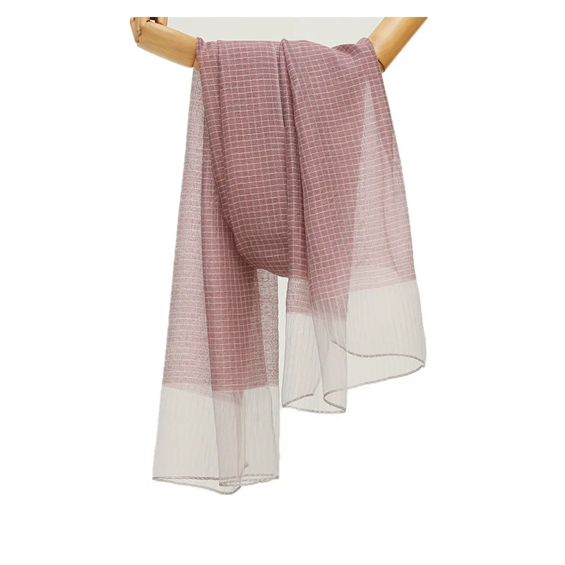 2020 Korean spring and Autumn New Silk Scarf wool composition women's long fashion sunshade shawl air conditioning beach towel
2020 Korean spring and Autumn New Silk Scarf wool composition women's long fashion sunshade shawl air conditioning beach towel
