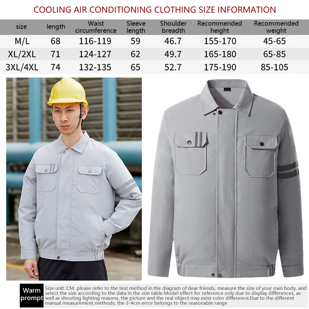 Outdoor Air Conditioning Clothes Cooling Fan Jacket USB Charging Adjustable High Temperature Workwear Summer
Outdoor Air Conditioning Clothes Cooling Fan Jacket USB Charging Adjustable High Temperature Workwear Summer