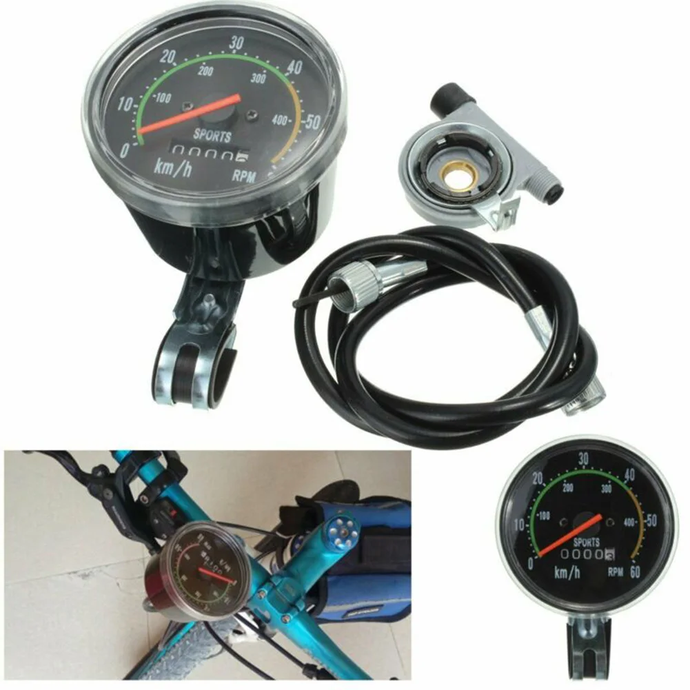 Waterproof Bicycle Bike Speedometer Analog Round Mechanical Code Table Odometer With Hardware Accessories 26/28/29/27.5 Inch
Waterproof Bicycle Bike Speedometer Analog Round Mechanical Code Table Odometer With Hardware Accessories 26/28/29/27.5 Inch