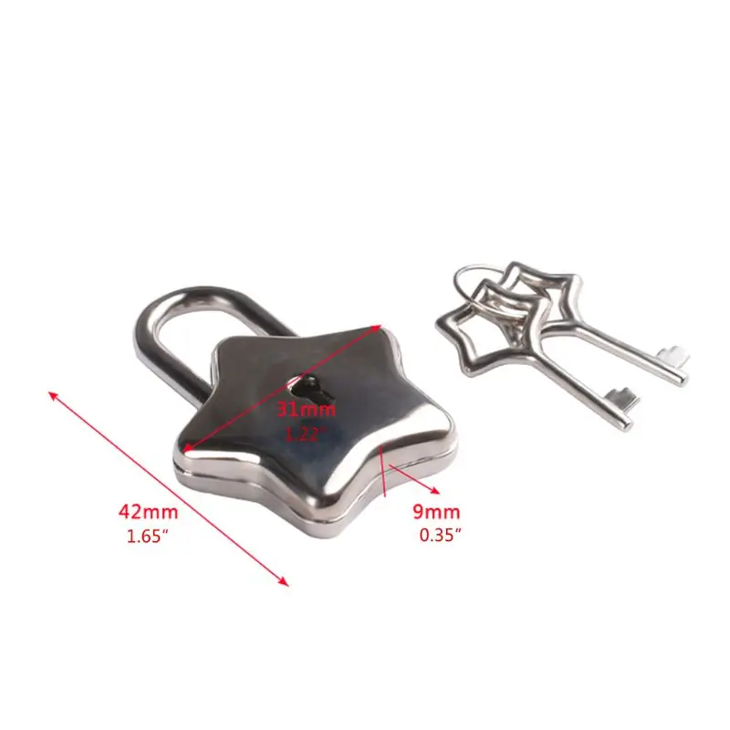 Mini Portable Star Shape Old Antique Vintage Style Archaize Padlocks Travel Gym locker Security Key Lock With Key Luggage Lock
Mini Portable Star Shape Old Antique Vintage Style Archaize Padlocks Travel Gym locker Security Key Lock With Key Luggage Lock