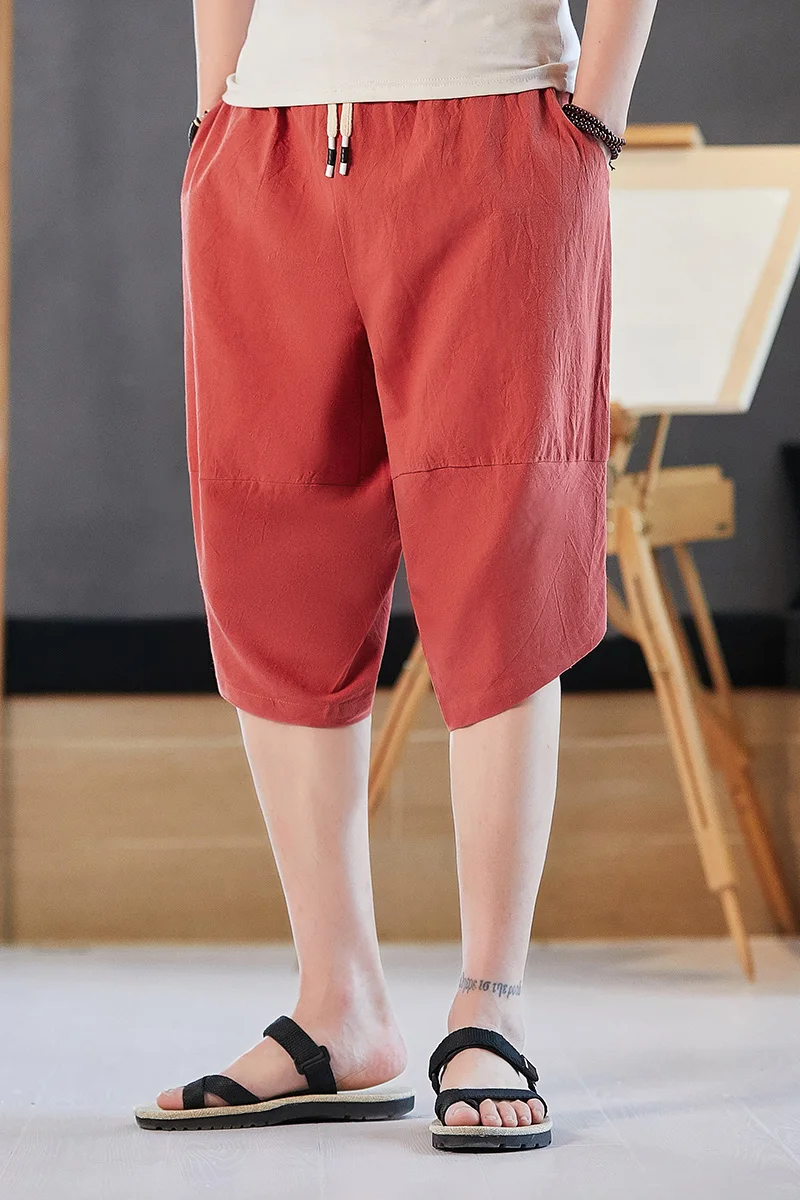 2021 Spring Korean Men's Cotton Linen Pants Men Loose Cropped Sweatpants Fashion Beach Pajamas Male 4 Color M-5XL K008
2021 Spring Korean Men's Cotton Linen Pants Men Loose Cropped Sweatpants Fashion Beach Pajamas Male 4 Color M-5XL K008